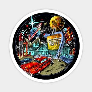 SPACE MOTEL Magnet